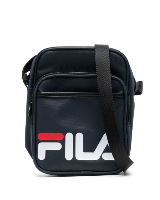 Fila logo-print messenger bag