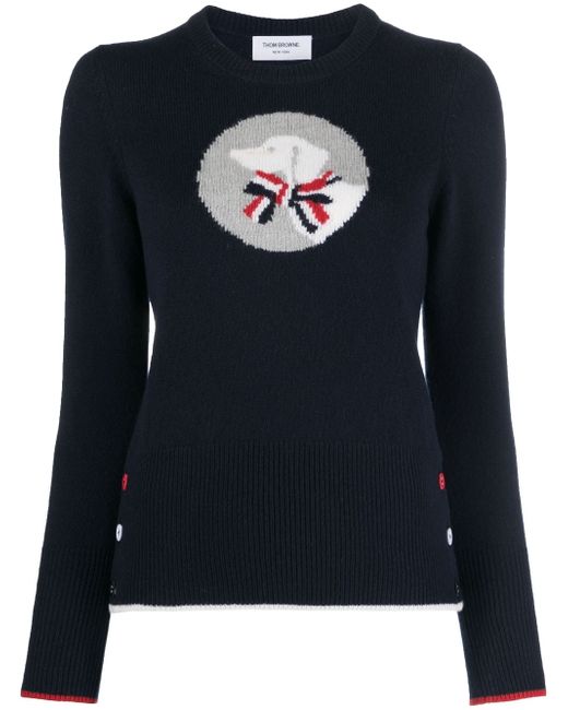 Thom Browne Hector Bow jumper