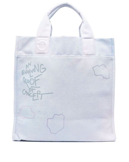 Objects IV Life slogan-print cotton tote bag
