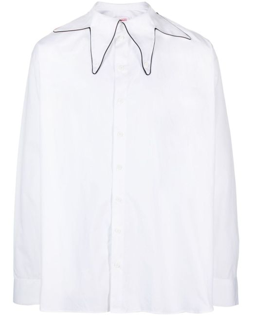 Charles Jeffrey Loverboy Star-collar shirt