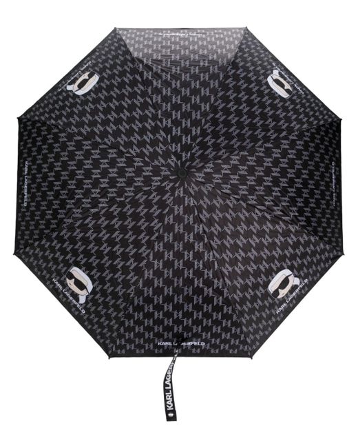 Karl Lagerfeld K/Ikonik 2.0 monogram umbrella