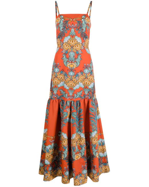 Borgo De Nor Cordiela floral-print maxi dress