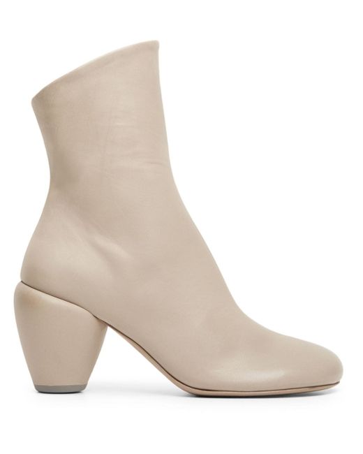 Marsèll Conotto 80mm leather ankle boots