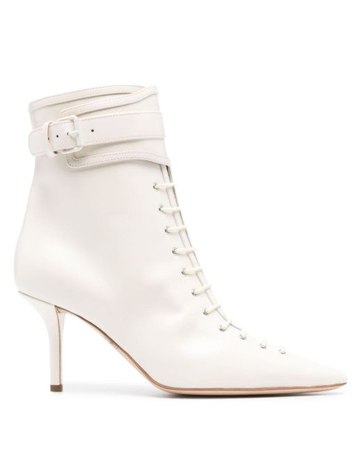 Philosophy di Lorenzo Serafini 80mm leather ankle boots