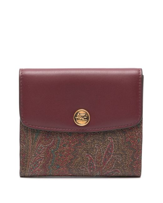 Etro small Essential paisley-print wallet