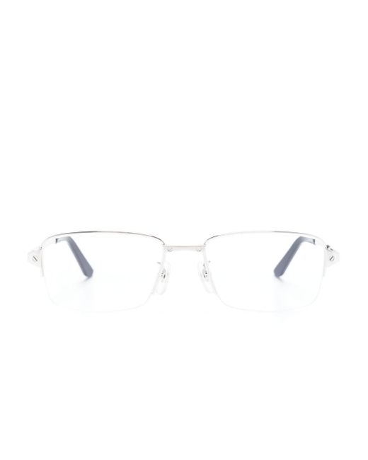 Cartier square-frame optical glasses
