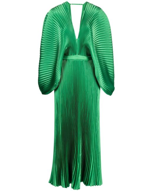 L'Idée Versaille pleated gown