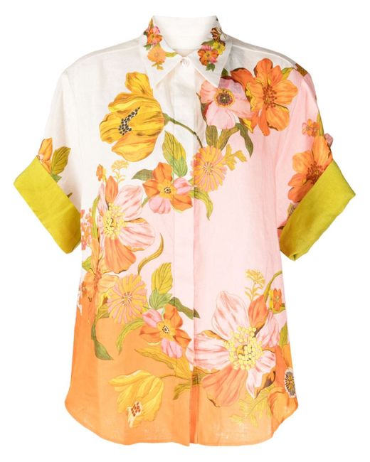 Alemais Silas floral-print shirt