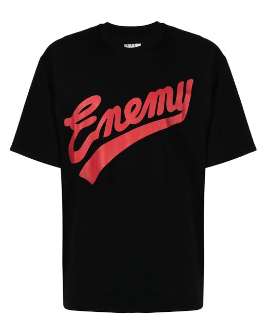 Neighborhood x Public Enemy logo-print T-shirt