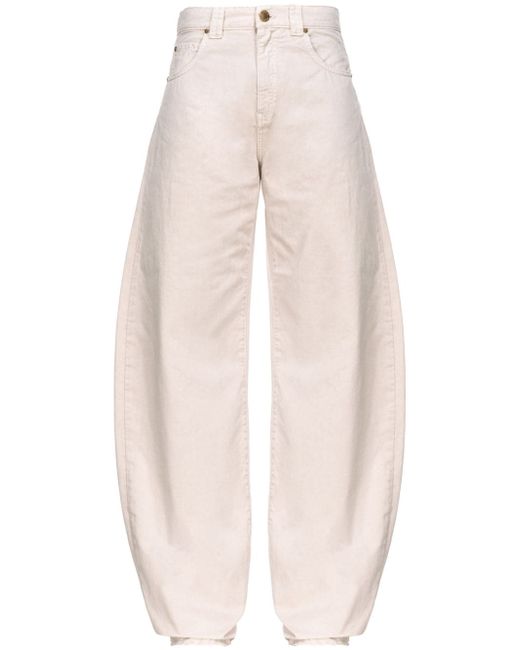 Pinko high-waisted tapered jeans