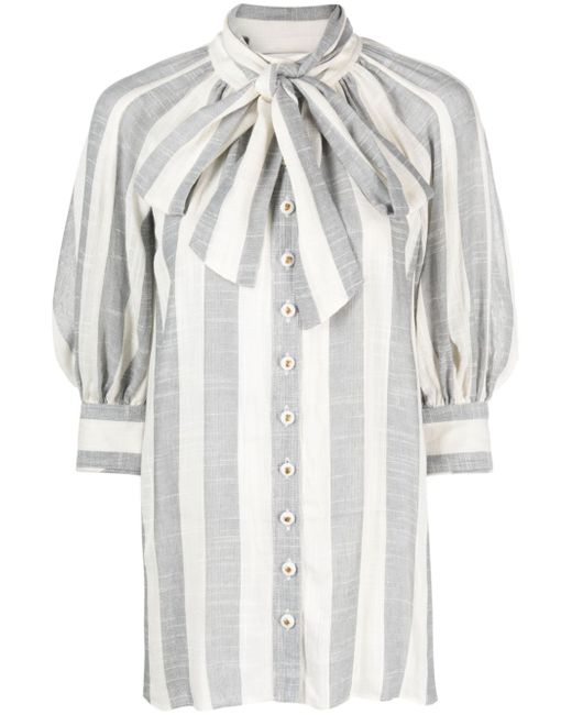 Zimmermann Swing stripe-pattern blouse