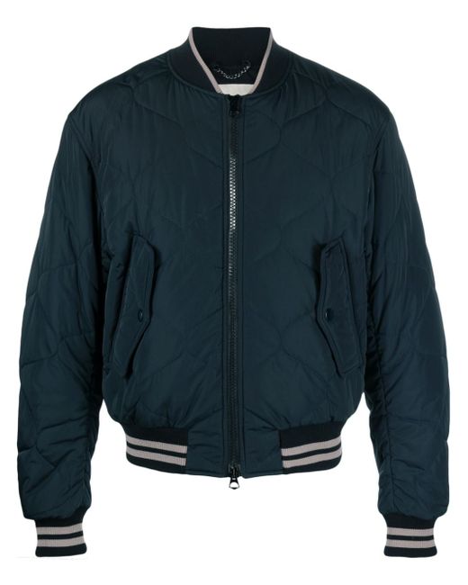 Dries Van Noten back-zip bomber jacket