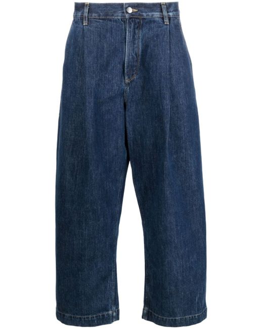Studio Nicholson Push pleated wide-leg jeans