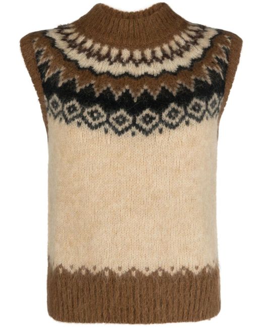 Polo Ralph Lauren fair isle intarsia-knit vest