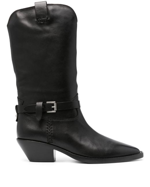 Ash Duran 55mm leather boots