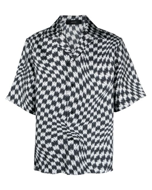 Amiri checkerboard-print shirt