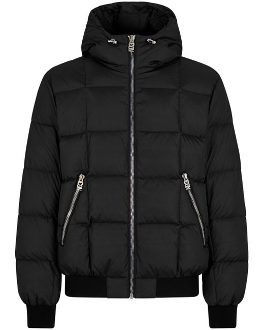 Dsquared2 hooded quilted puffer jacket