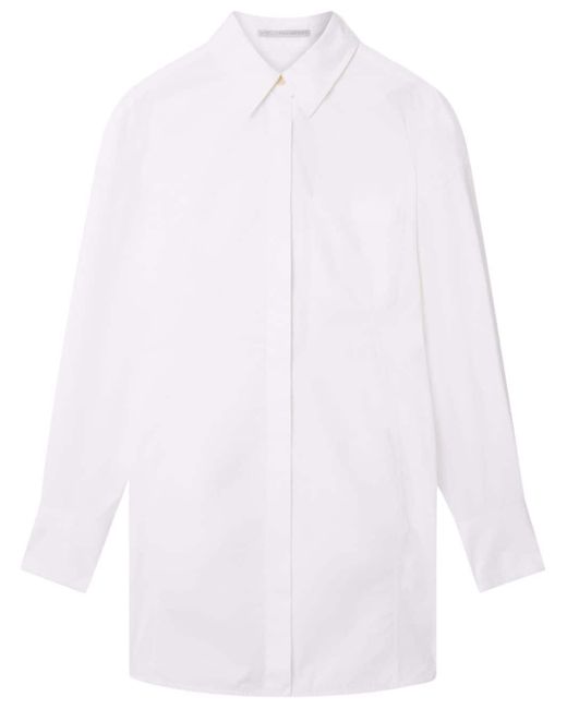 Stella McCartney poplin shirt minidress