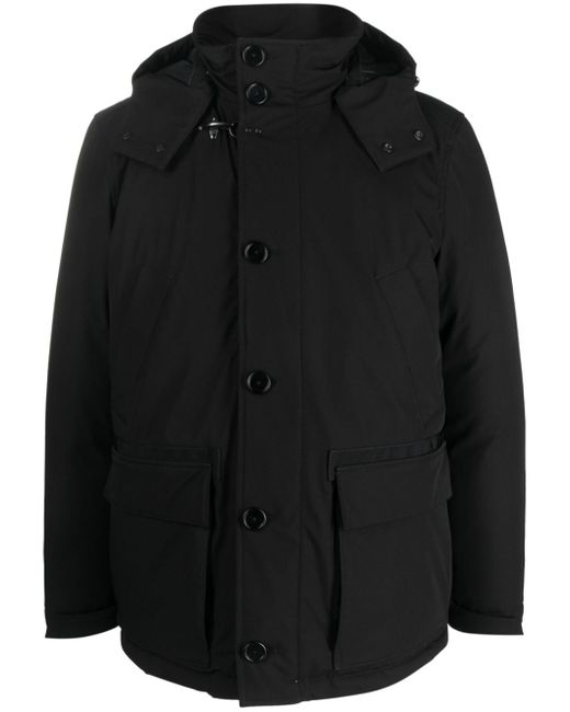 Fay slouch-hood padded jacket