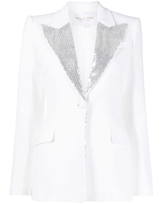 Michael Kors Collection Georgina sequin-embellished blazer