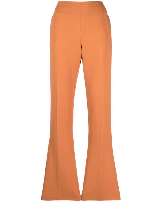 Forte-Forte pressed-crease tailored trousers