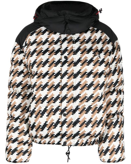 Perfect Moment Moment houndstooth-pattern puffer jacket