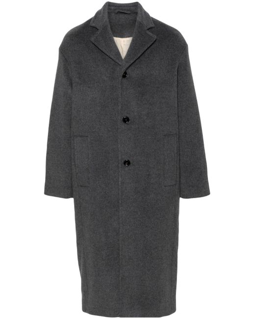 Séfr notched-lapels single-breasted coat