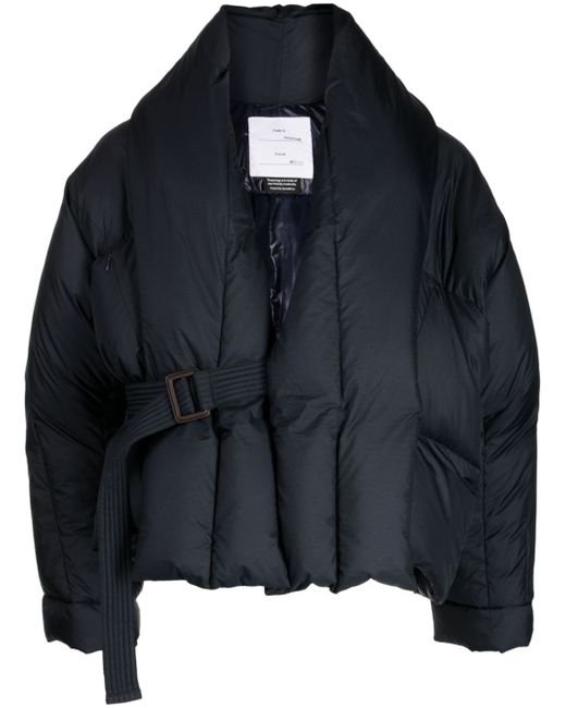 Fumito Ganryu ripstop quilted puffer jacket