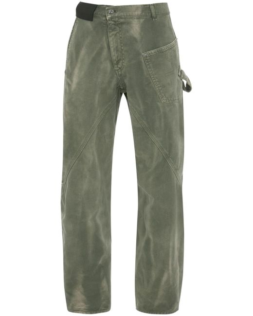 J.W.Anderson Twisted straight-leg jeans