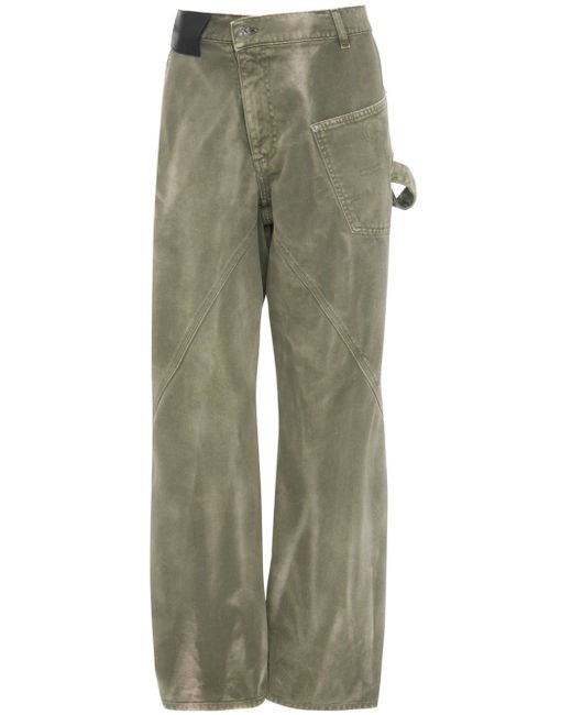 J.W.Anderson Twisted straight-leg jeans