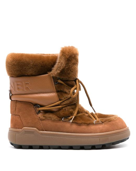 Bogner Fire+Ice Chamonix shearling snow boots