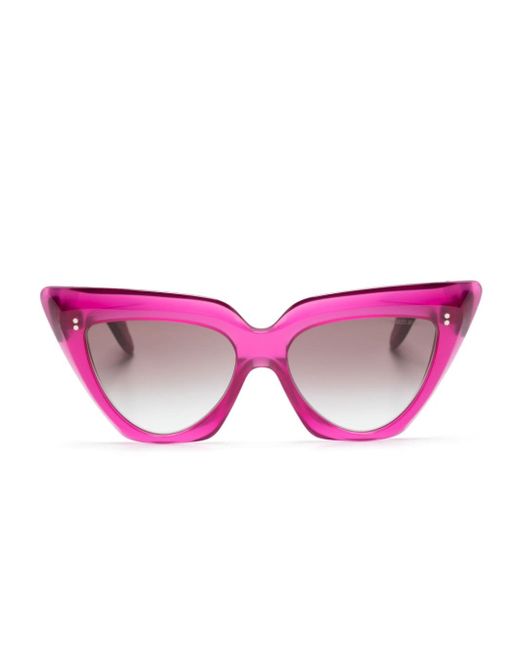 Cutler & Gross cat-eye frame sunglasses