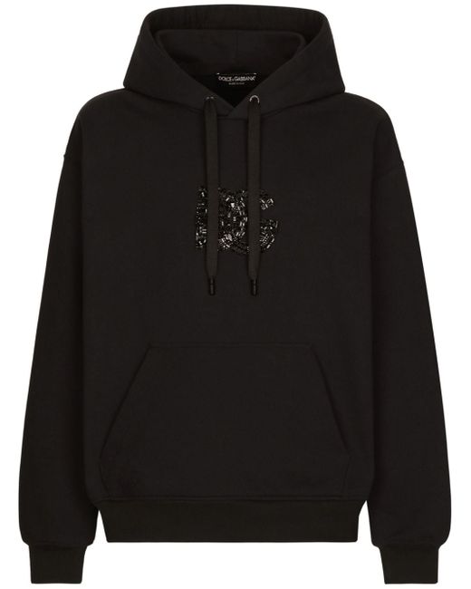 Dolce & Gabbana rhinestone-embellished hoodie