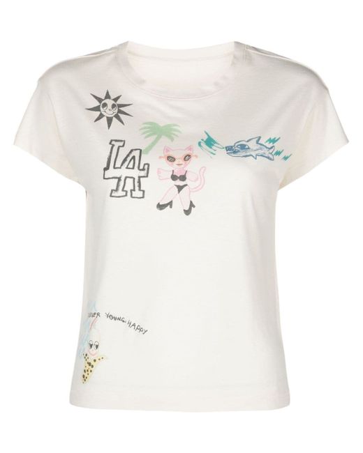 Zadig & Voltaire Charlotte graphic-print T-shirt