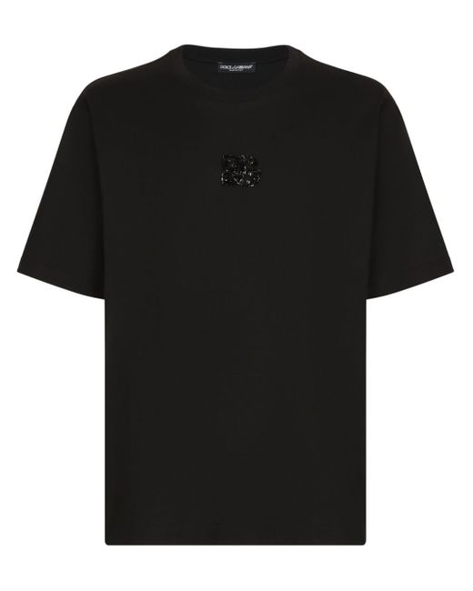 Dolce & Gabbana rhinestone-embellished T-shirt