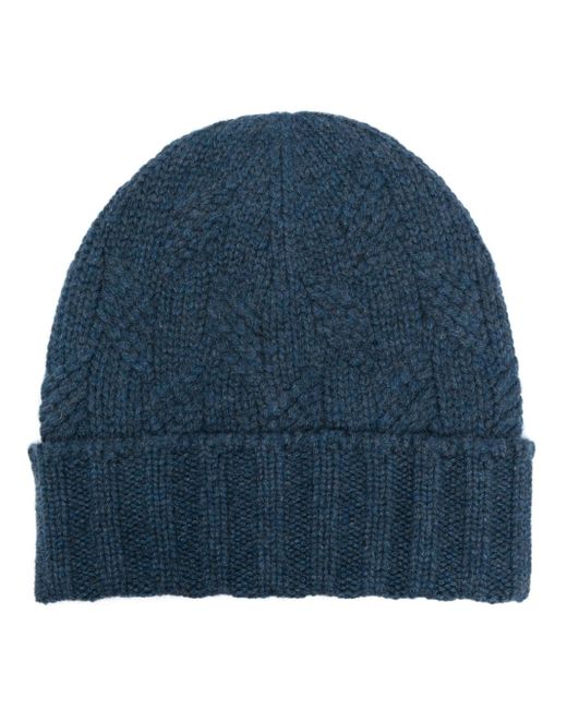 Barba cable-knit beanie