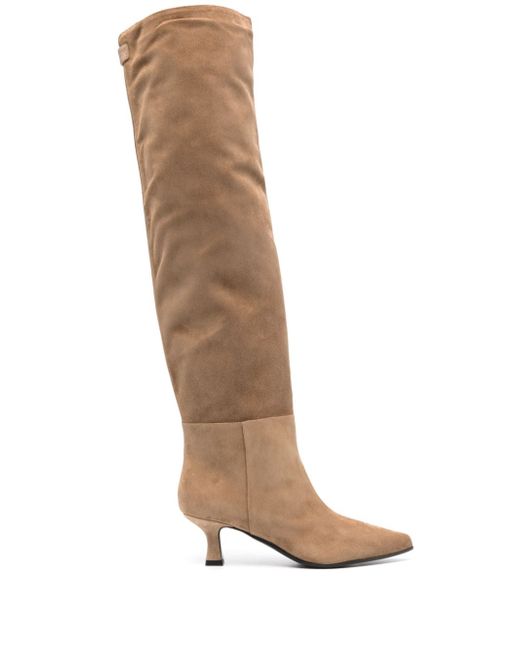 3juin Bea Touch suede knee-high boots