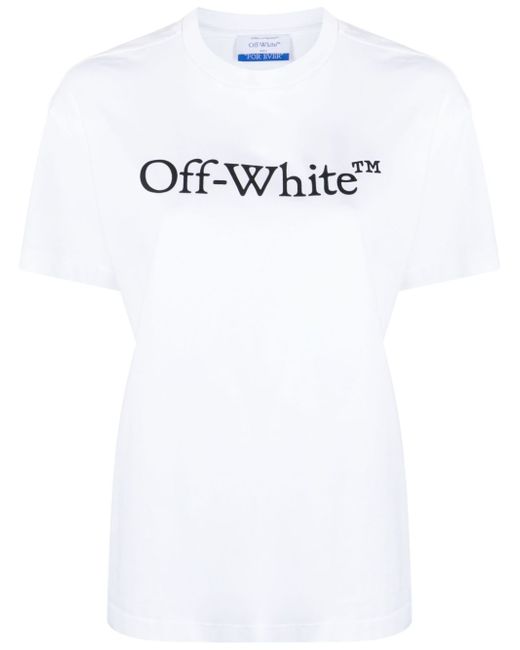 Off-White Bookish logo-print T-shirt
