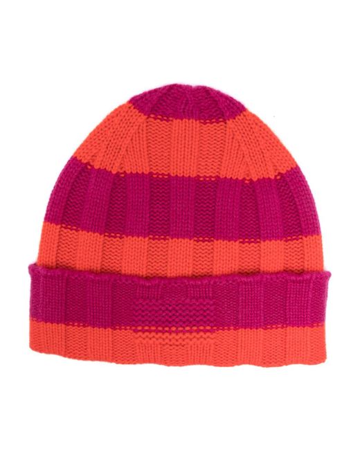 Guest in Residence striped ribbed beanie