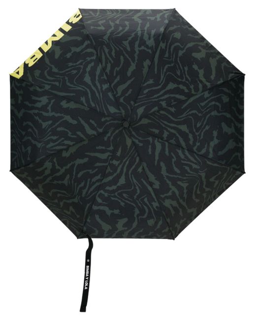 Bimba Y Lola logo-print umbrella