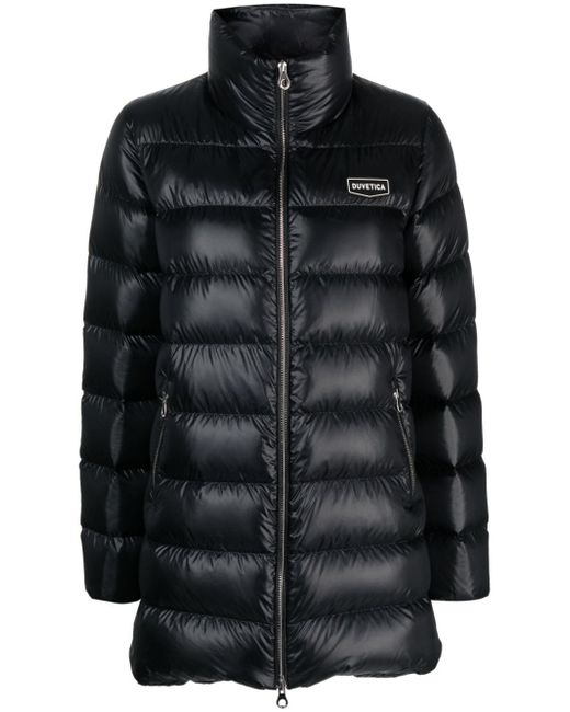 Duvetica high-neck quilted down jacket