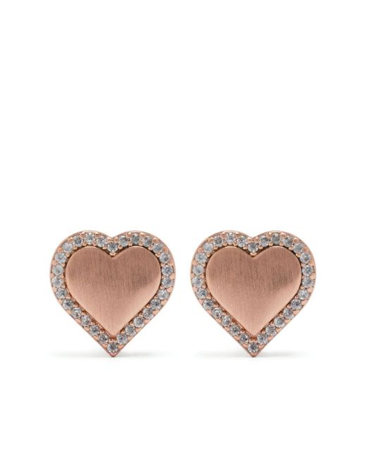 Kate Spade New York Take Heart crystal-embellished stud earrings