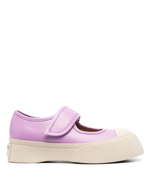 Marni Pablo leather Mary Jane sneakers