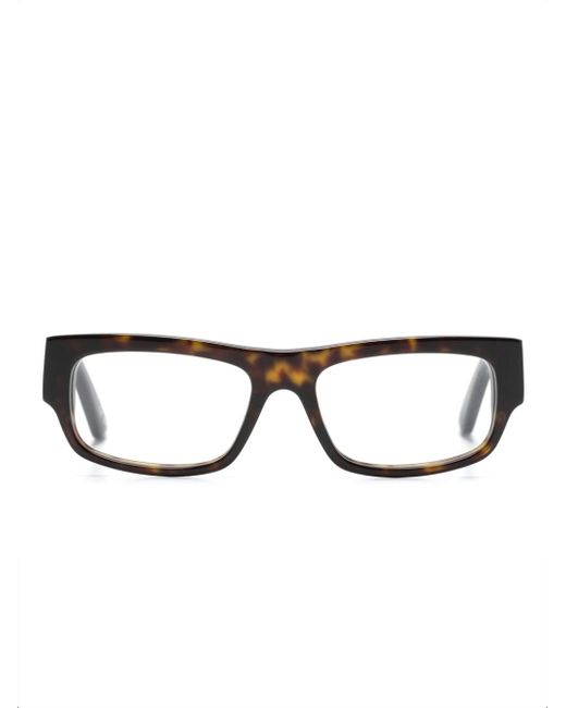 Balenciaga BB0304O rectangle-frame tortoiseshell glasses