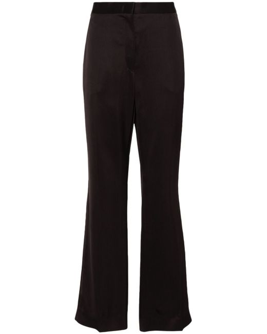 Jil Sander pressed-crease high-waisted trousers