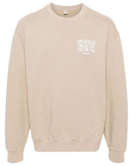 Sporty & Rich logo-print sweatshirt