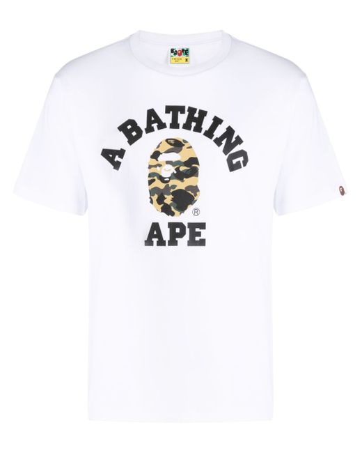 A Bathing Ape 1st Camo College T-shirt