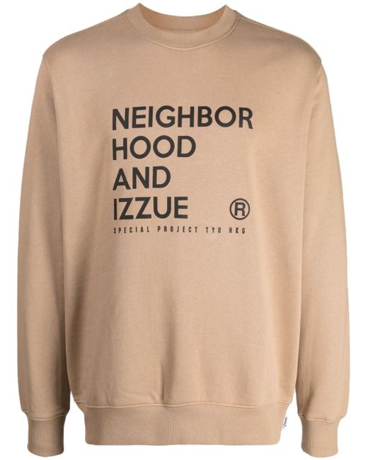 Izzue x Neighborhood logo-print sweatshirt