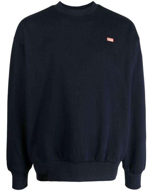 Izzue logo-print crew-neck sweatshirt