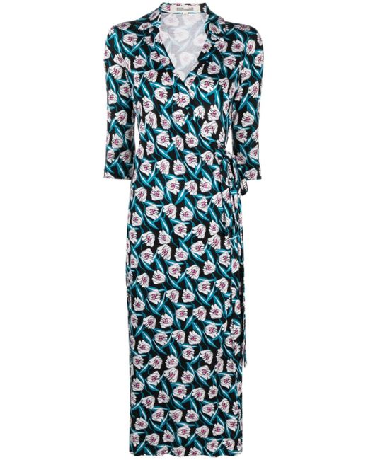Diane von Furstenberg Abigail floral-print dress